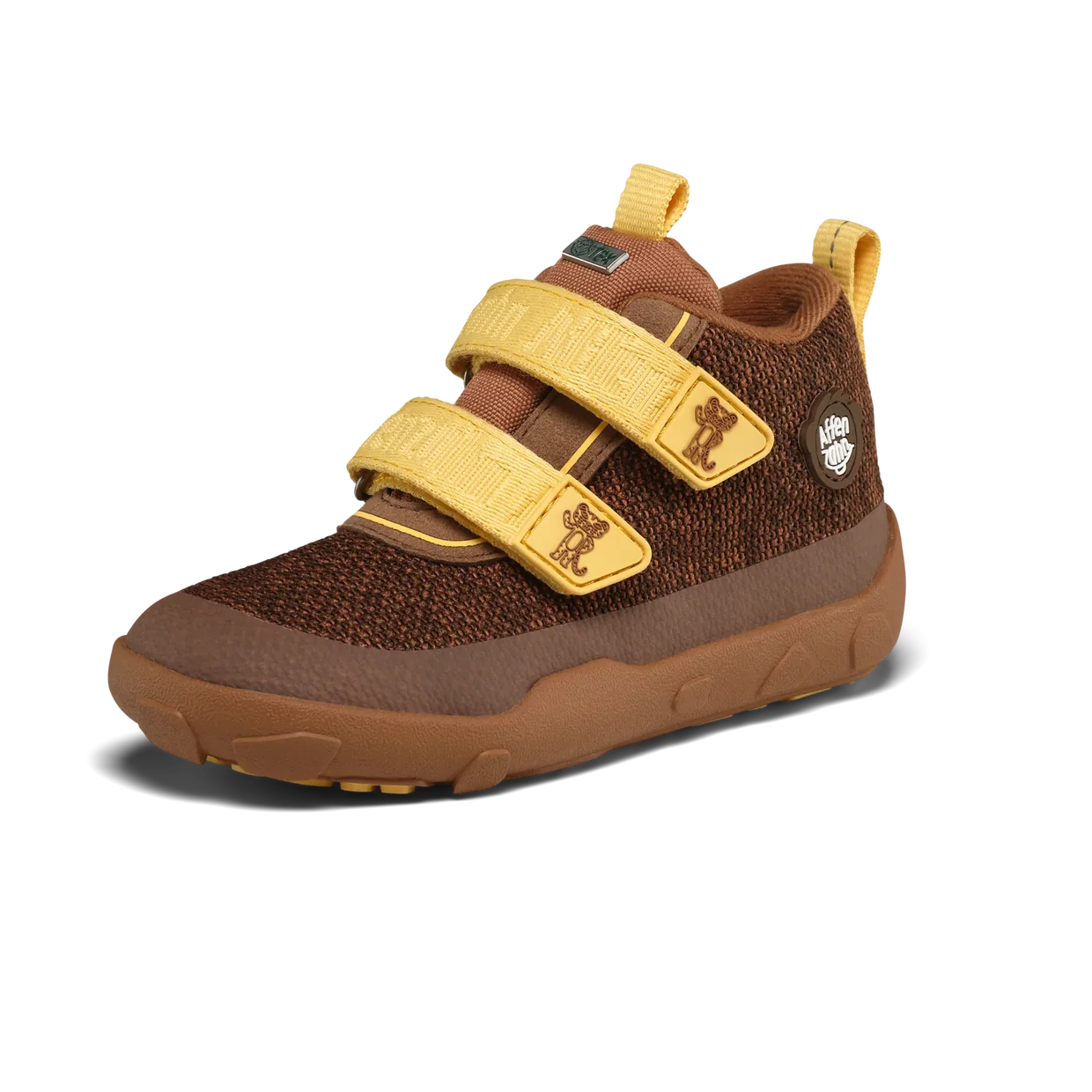 Affenzahn Low Boot Knit Happy Tiger Brown ūdensizturīgi apavi