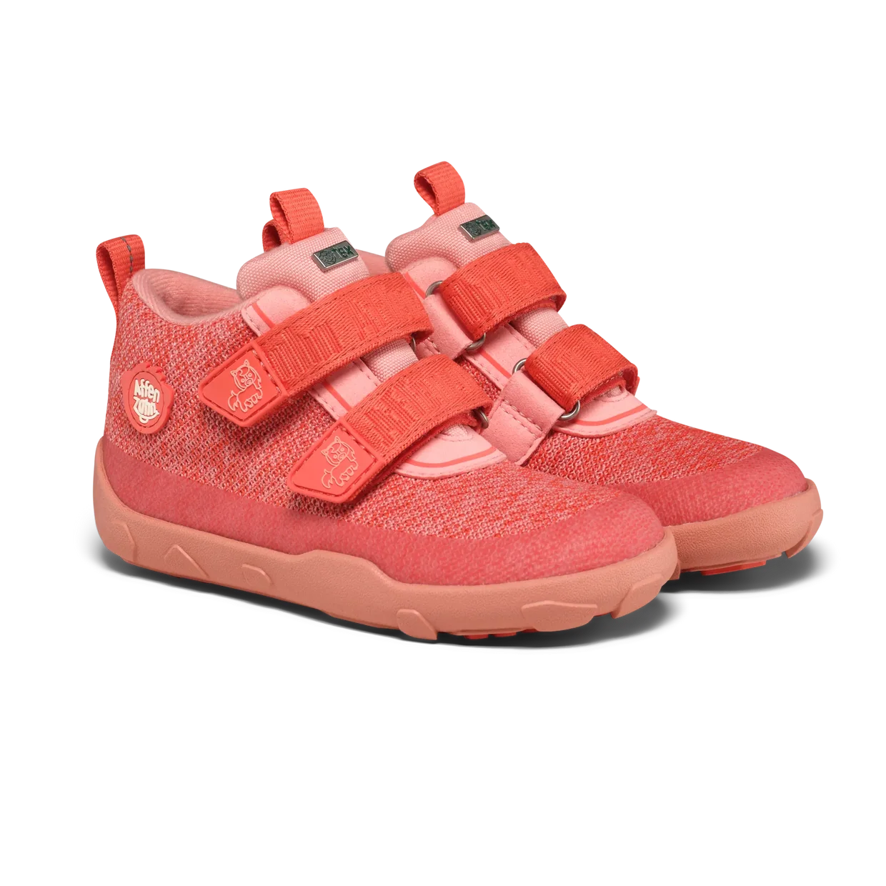 Affenzahn Low Boot Knit Happy Pony Coral ūdensizturīgi apavi