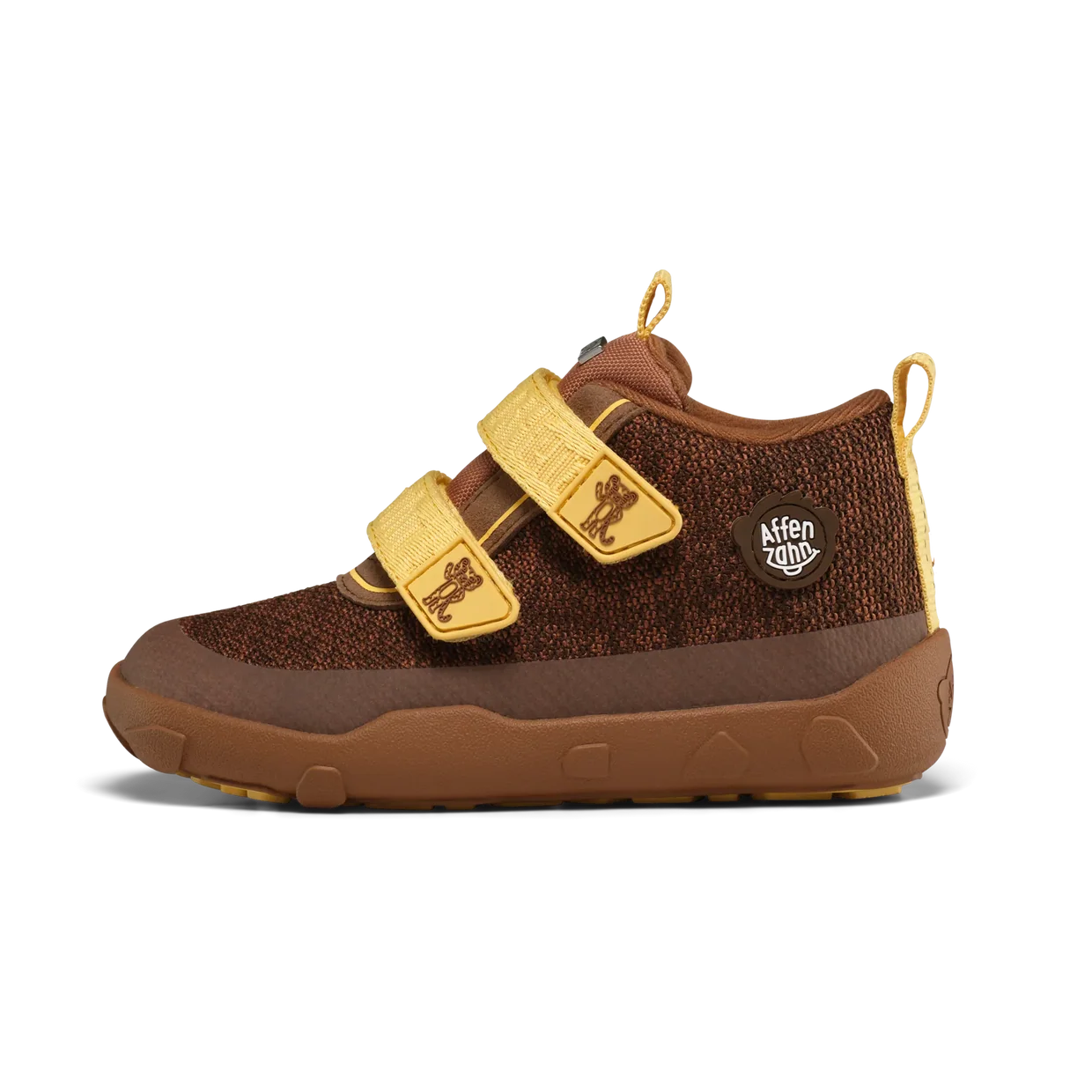 Affenzahn Low Boot Knit Happy Tiger Brown ūdensizturīgi apavi