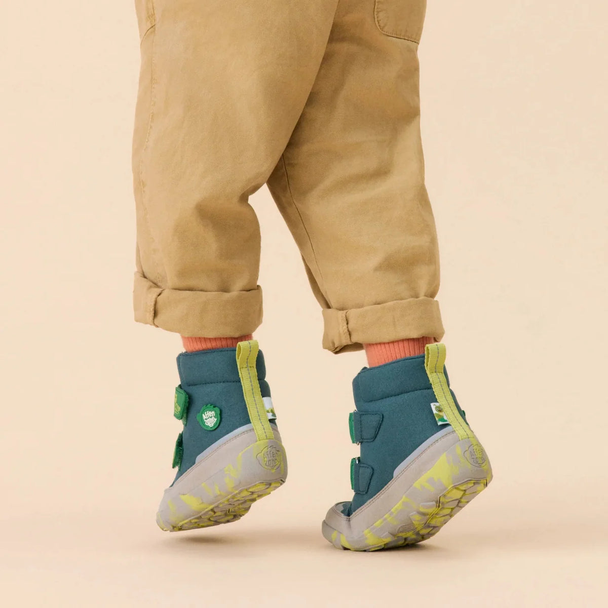 Affenzahn Mid Boot Vegan Comfy Caterpillar ziemas zābaki