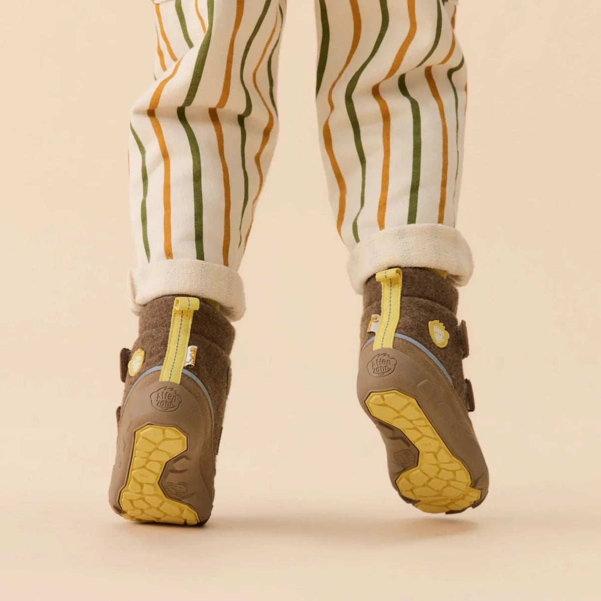 Affenzahn Wool Comfy Tiger siltie zābaki