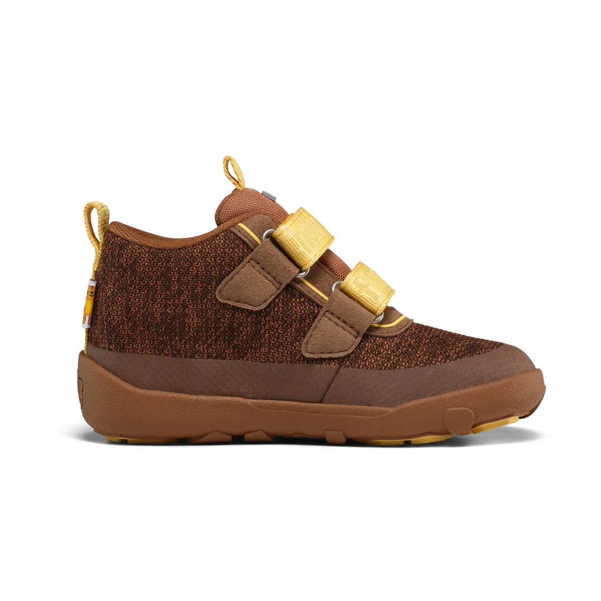 Affenzahn Low Boot Knit Happy Tiger Brown ūdensizturīgi apavi
