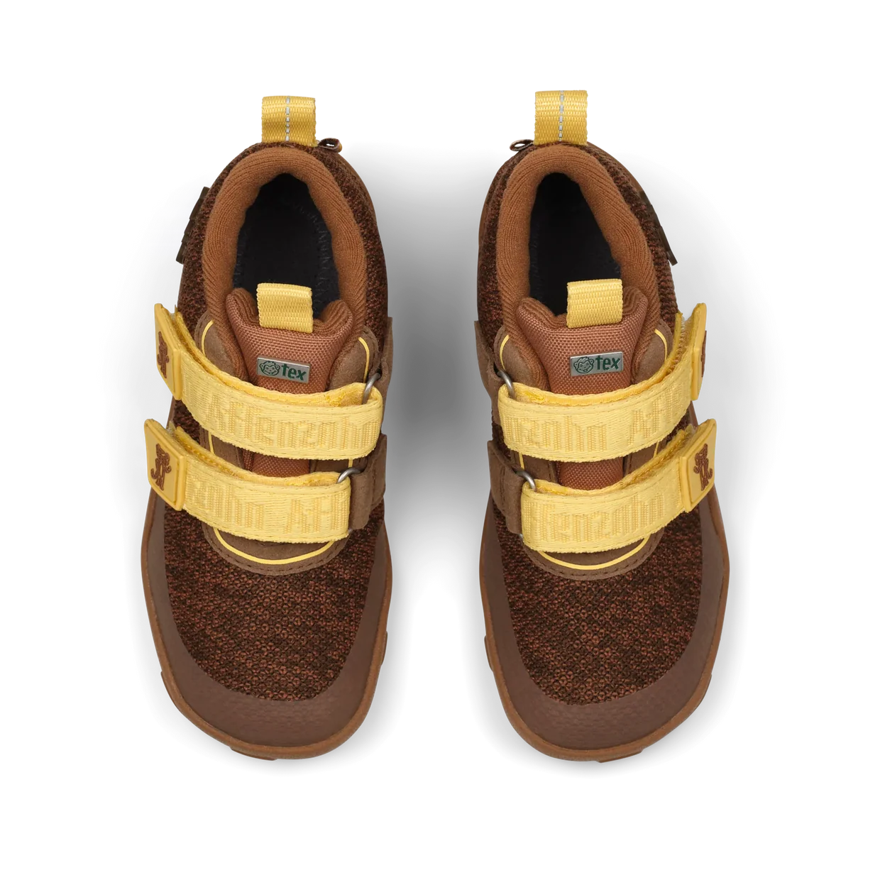 Affenzahn Low Boot Knit Happy Tiger Brown ūdensizturīgi apavi