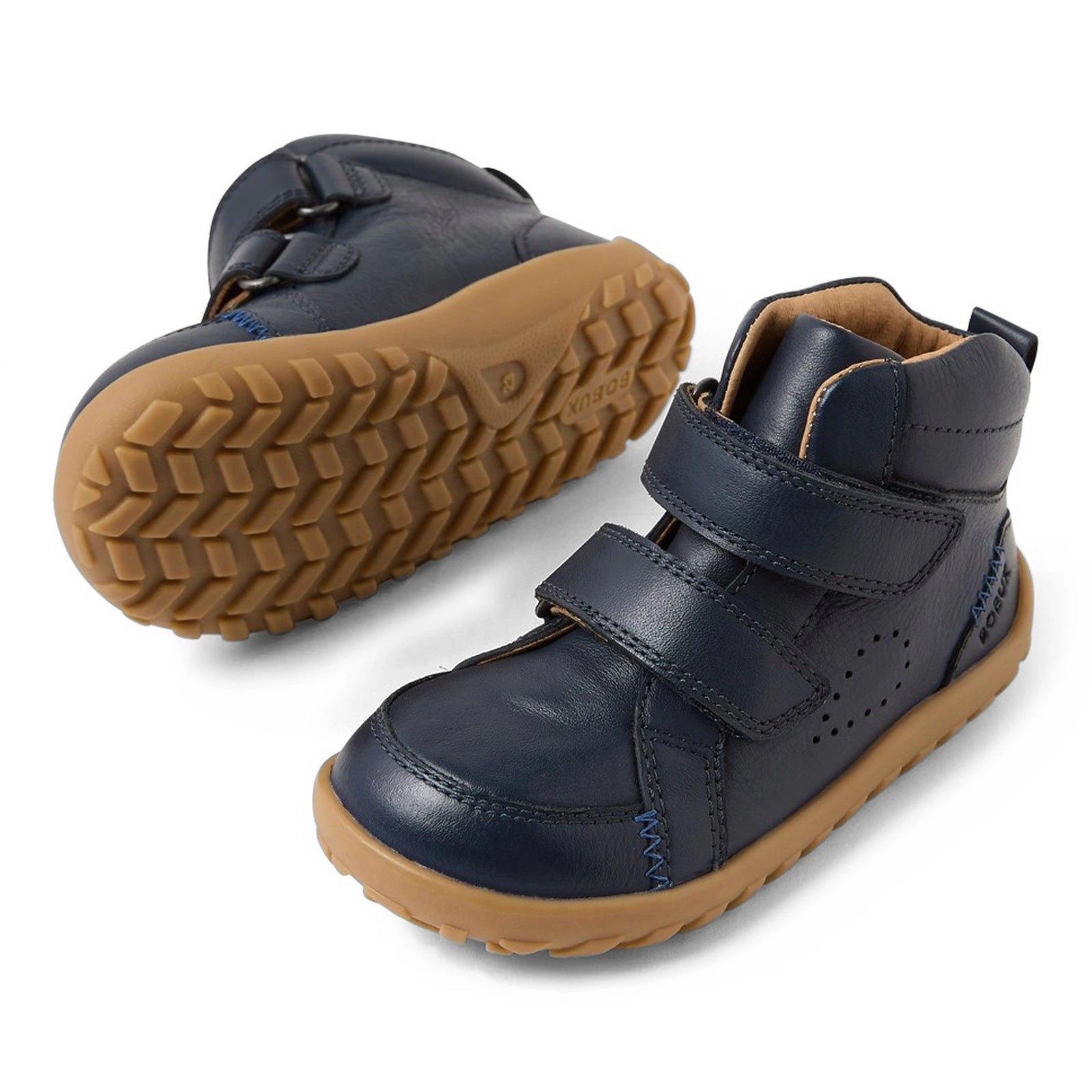 Bobux SU Ember Navy ādas zābaciņi
