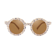 Grech & Co Original Round Bendable Polarized Scandi Floral saules brilles