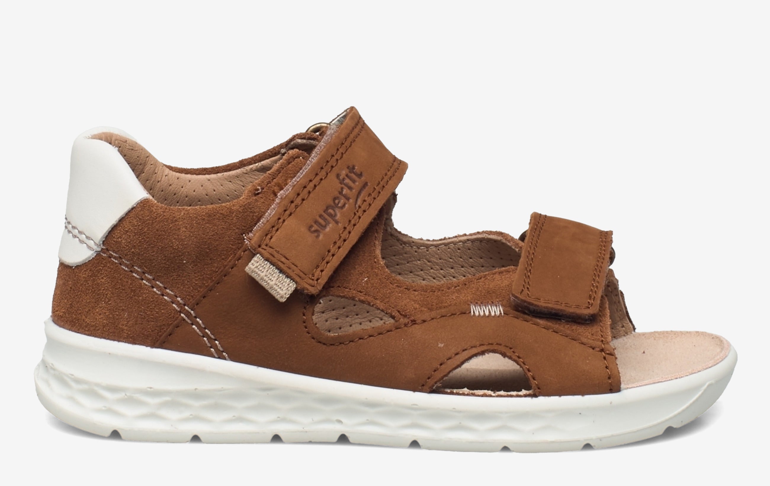 Superfit Lagoon Brown ādas sandalītes