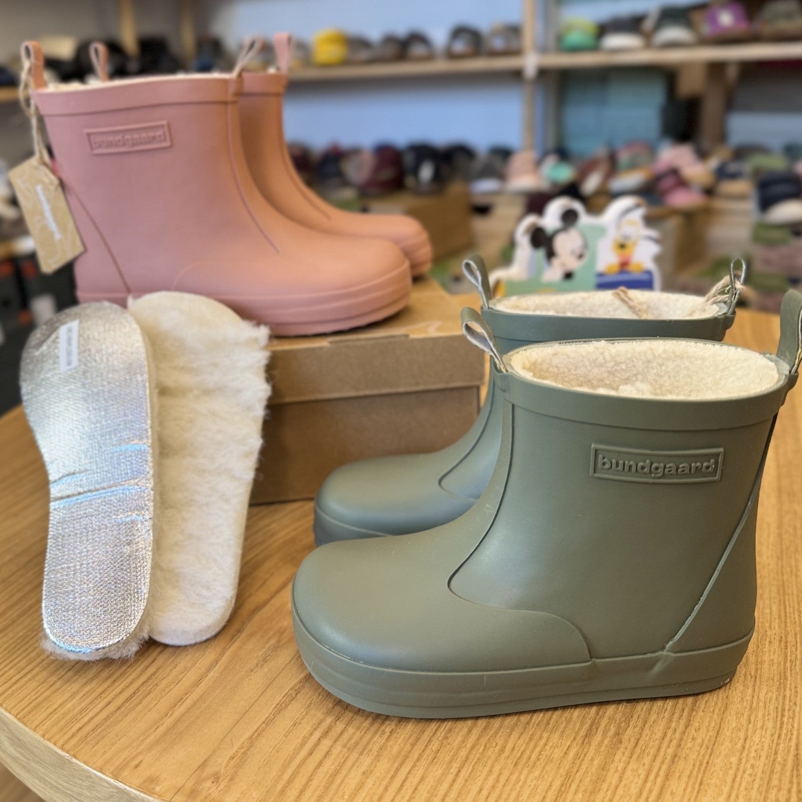 Bundgaard Rain Blush siltie gumijas zābaki