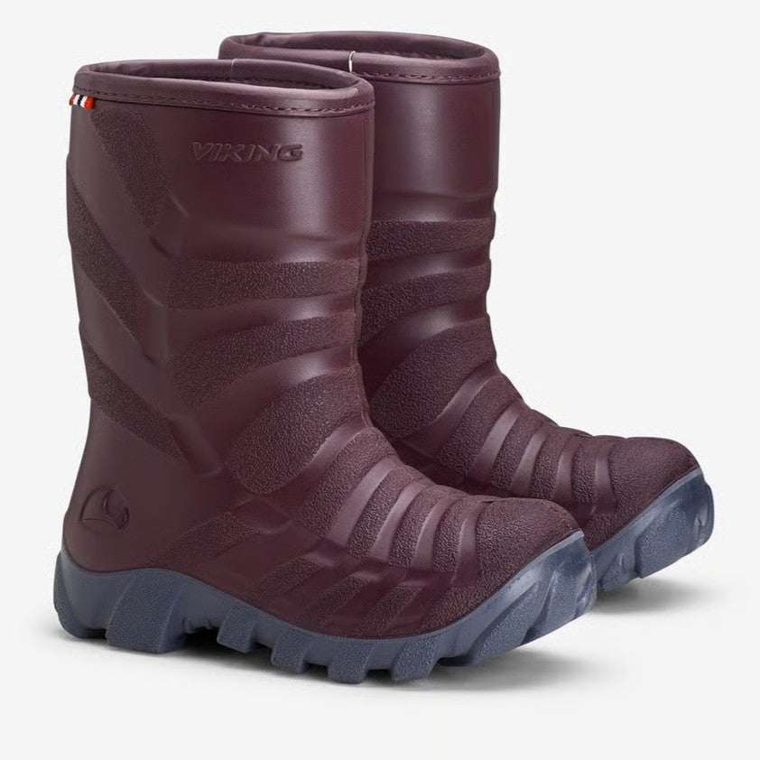 Viking Ultra Warm Grape/Gray termo gumijas zābaki